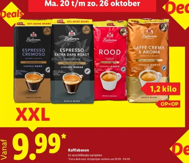 Aanbieding: Koffiebonen