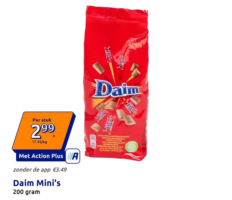Promotie: Daim Mini's