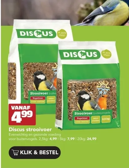 Aanbieding: Discus strooivoer