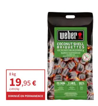 Offre: Coconut shell briquettes