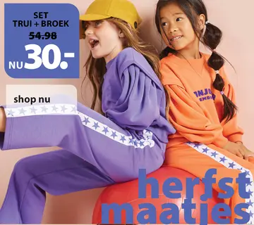 Aanbieding: Set trui + broek
