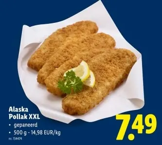 Promotie: Alaska Pollak XXL