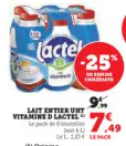 Offre: Lait entier uht vitamine d