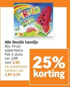 Aanbieding: Nestlé handijs
