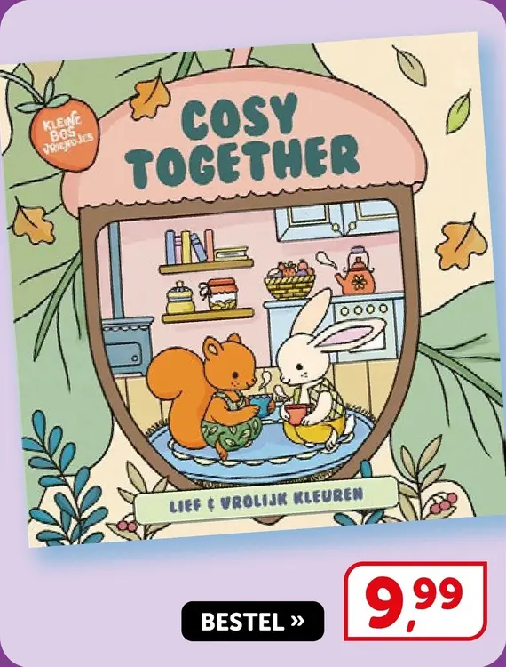 Aanbieding: Cosy Together - Lief & Vrolijk Kleuren