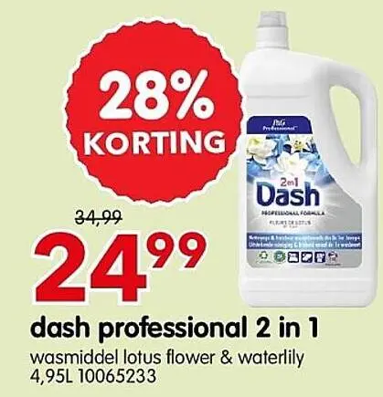Promotie: dash professional 2 in 1