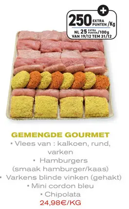 Aanbieding: Gemengde gourmet