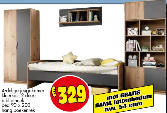 Promotie: 4-delige jeugdkamer