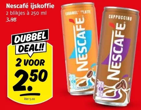 Aanbieding: Nescafé ijskoffie