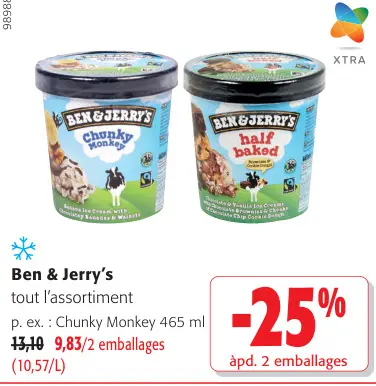 Offre: Ben & Jerry's