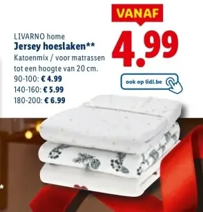 Aanbieding: hoeslaken