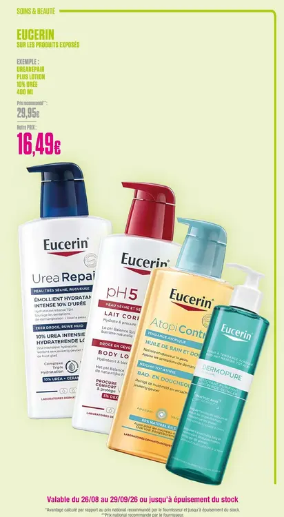 Offre: Urearepair plus lotion