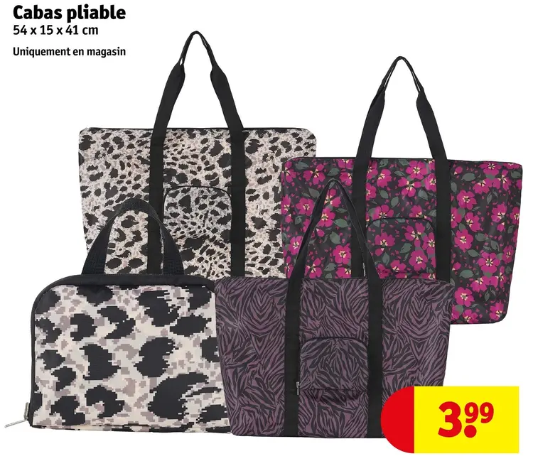 Offre: Cabas pliable