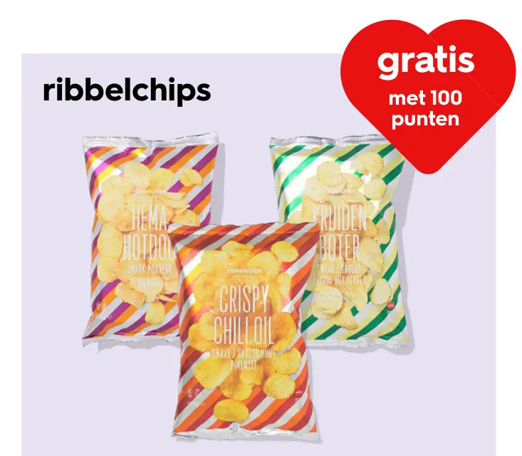 Promotie: Ribbelchips