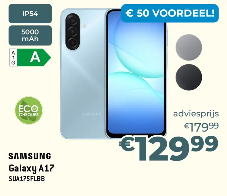 Promotie: Galaxy A17