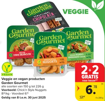 Aanbieding: Veggie en vegan producten