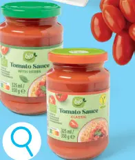 Offre: Sauce bio pour pâtes