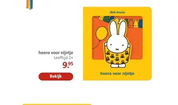 Aanbieding: hoera voor nijntje