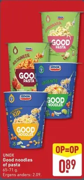Aanbieding: Good noodles of pasta
