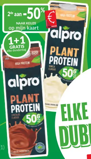 Promotie: Plantaardige proteïnedrank