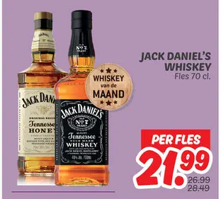 Aanbieding: Jack Daniel's Whiskey