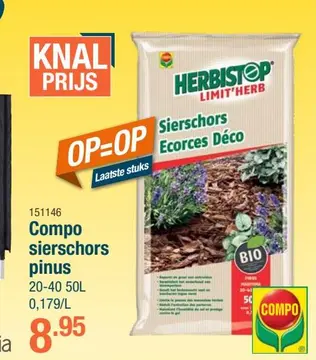 Aanbieding: Compo sierschors pinus