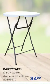 Aanbieding: PARTYTAFEL