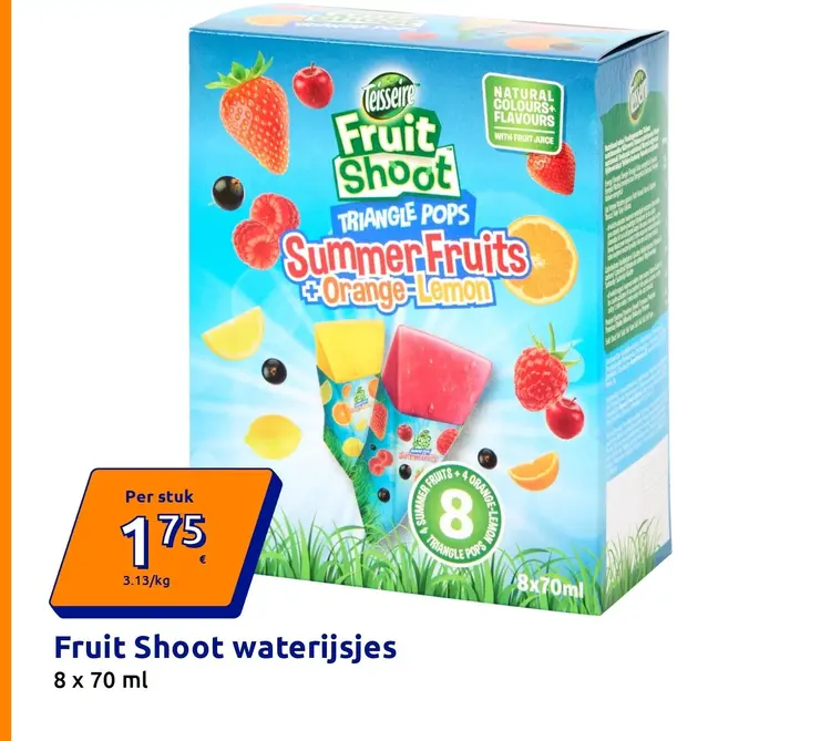 Promotie: Fruit Shoot waterijsjes