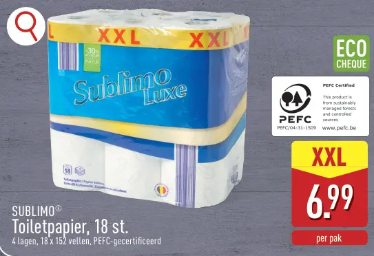 Promotie: Toiletpapier