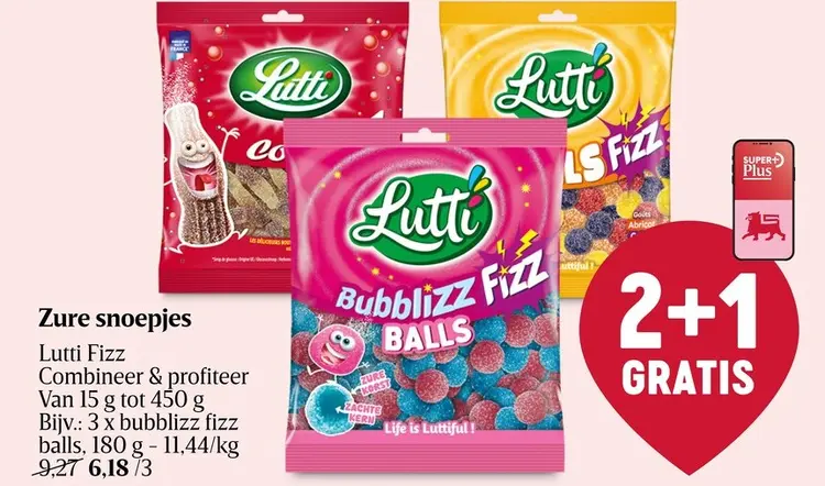 Promotie: Zure snoepjes