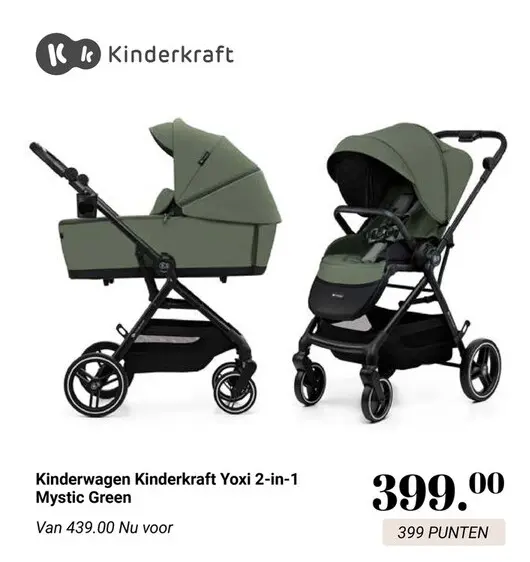 Aanbieding: Yoxi 2-in-1 Mystic Green