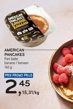 Offre: American pancakes