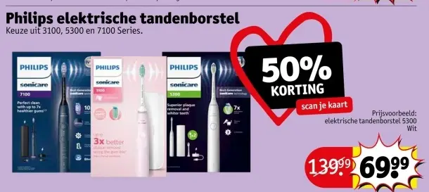 Aanbieding: Philips elektrische tandenborstel