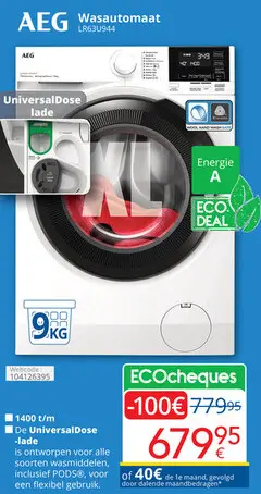 Promotie: Wasautomaat LR63U944