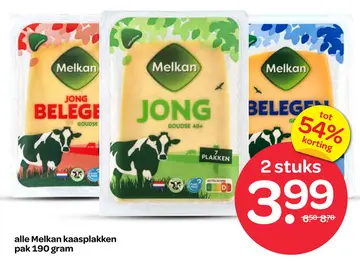 Aanbieding: Melkan kaasplakken