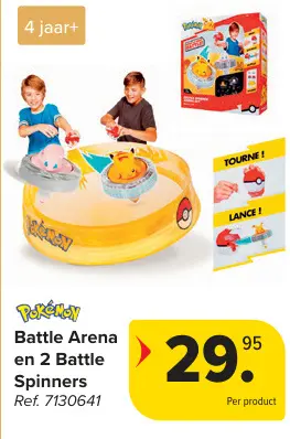 Aanbieding: Battle Arena en 2 Battle Spinners