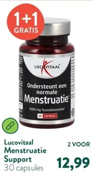 Aanbieding: Lucovitaal Menstruatie Support