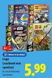 Aanbieding: Lego Leesboek met speelset