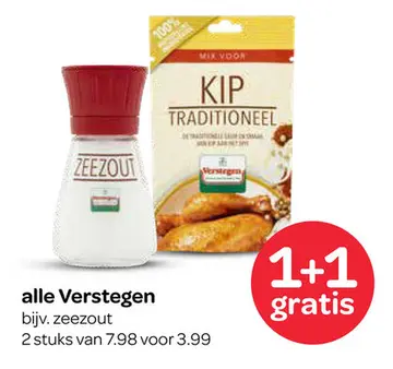 Aanbieding: alle Verstegen bijv. zeezout