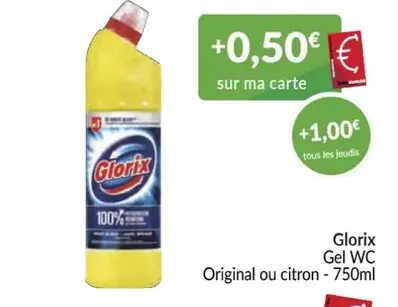 Offre: Glorix Gel WC