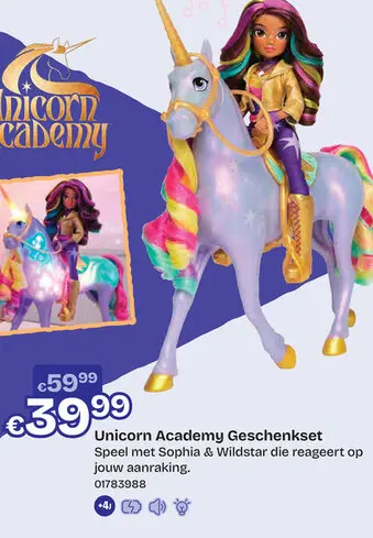 Aanbieding: Unicorn Academy Sophie & Wildstar Light-Up Geschenkset