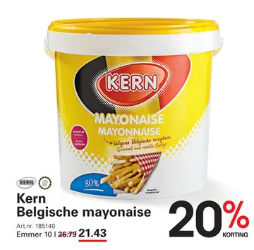 Aanbieding: Kern Belgische mayonaise