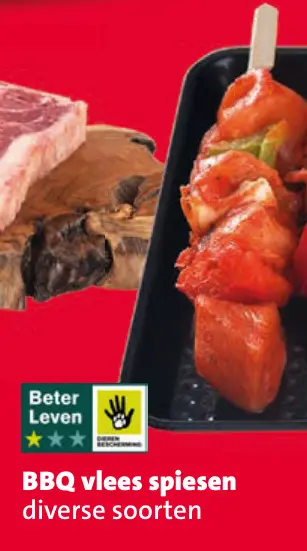 Aanbieding: BBQ vlees spiesen