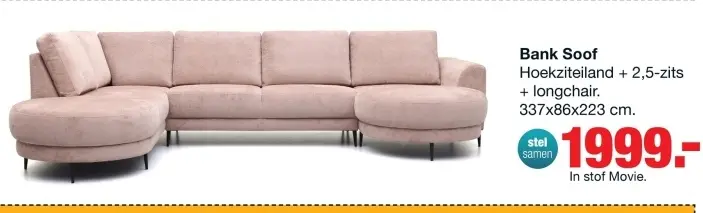 Aanbieding: Bank Soof