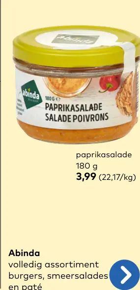 Promotie: Paprikasalade