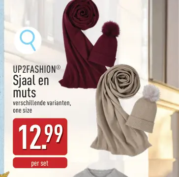 Aanbieding: Sjaal en muts