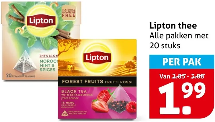 Aanbieding: Thee