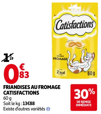 Promotie: Friandises au fromage