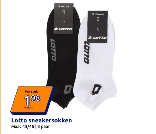 Aanbieding: Sneakersokken