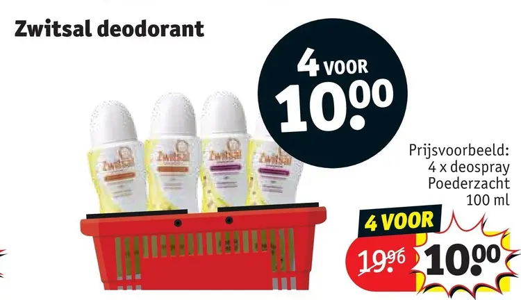 Promotie: Deodorant